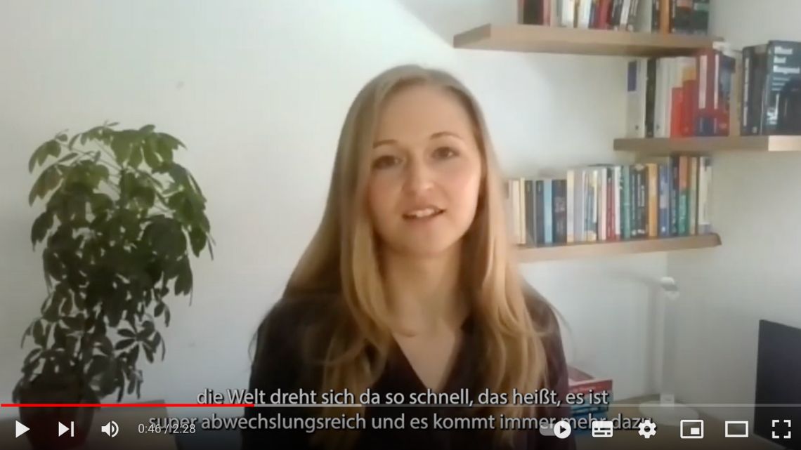 Cloud und DevOps? Findet Daniela faszinierend. Was sie vermissen würde, wenn sie uns verließe – die Antworten gibt‘s im Video.